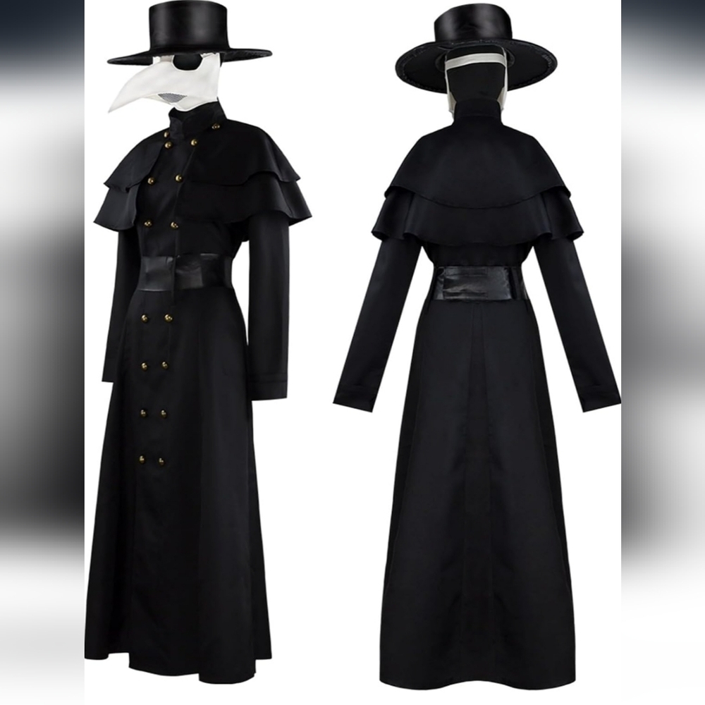 Women Plaque Doctor Costume View 2